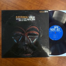 Curtis Amy & Dupree Bolton Katanga! 1963 US First Press Red Vinyl EX