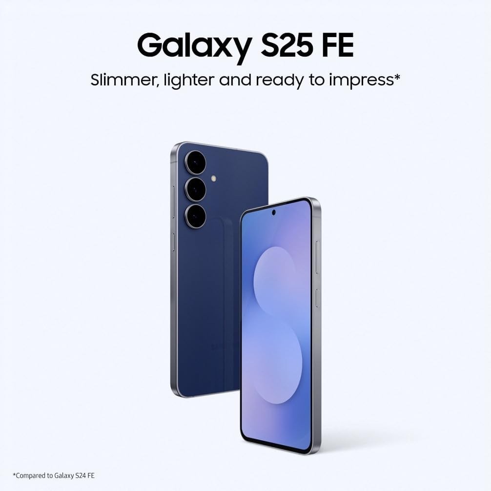 Samsung Galaxy S25 FE 256GB Navy 6.7” 5G AI Unlocked Dual Sim Free - UK Version