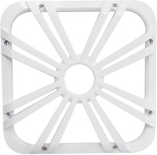 12-Inch 30Cm Square Subwoofer Grille for 11S12L7,LED, White