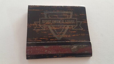 Matchbook Sportsmen's Lodge Ventura Blvd Studio City Ca. Missing some matches M3