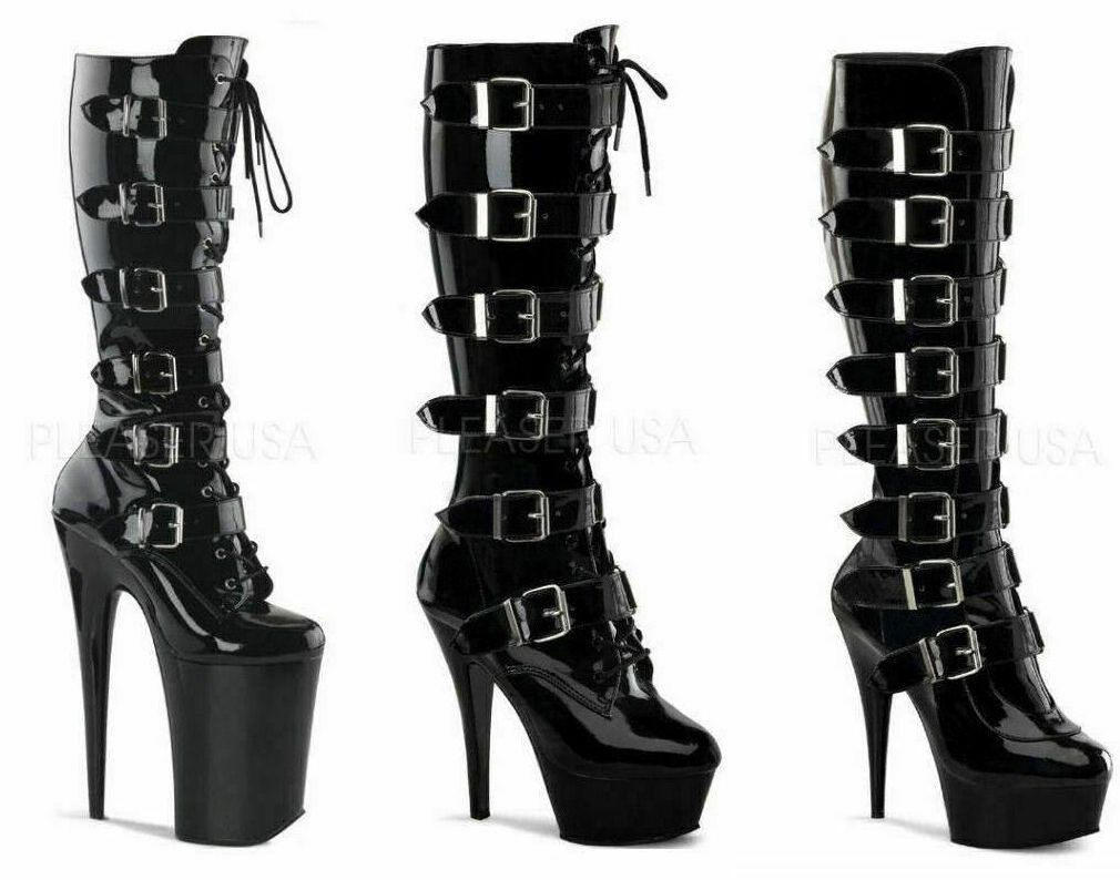 pleaser infinity boots