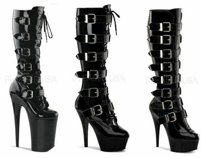 pleaser infinity boots