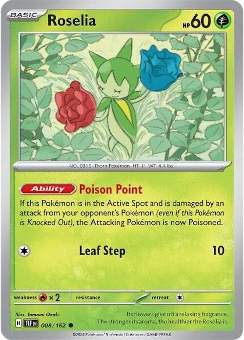 Roselia 008/162 SV05: Temporal Forces