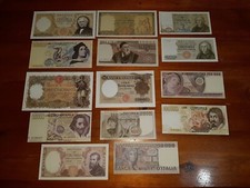 lotto 700 banconote Repubblica Italiana (RIPRODUZIONI) FDS 50 per ogni tipo