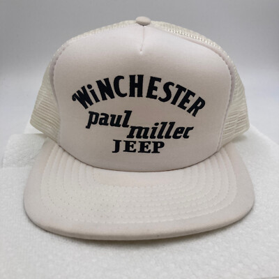 帽子 80s~ Miller Vintage Snapback Tracker Cap Amazon.com: Miller Beer hat mesh hat snap back cap red black
