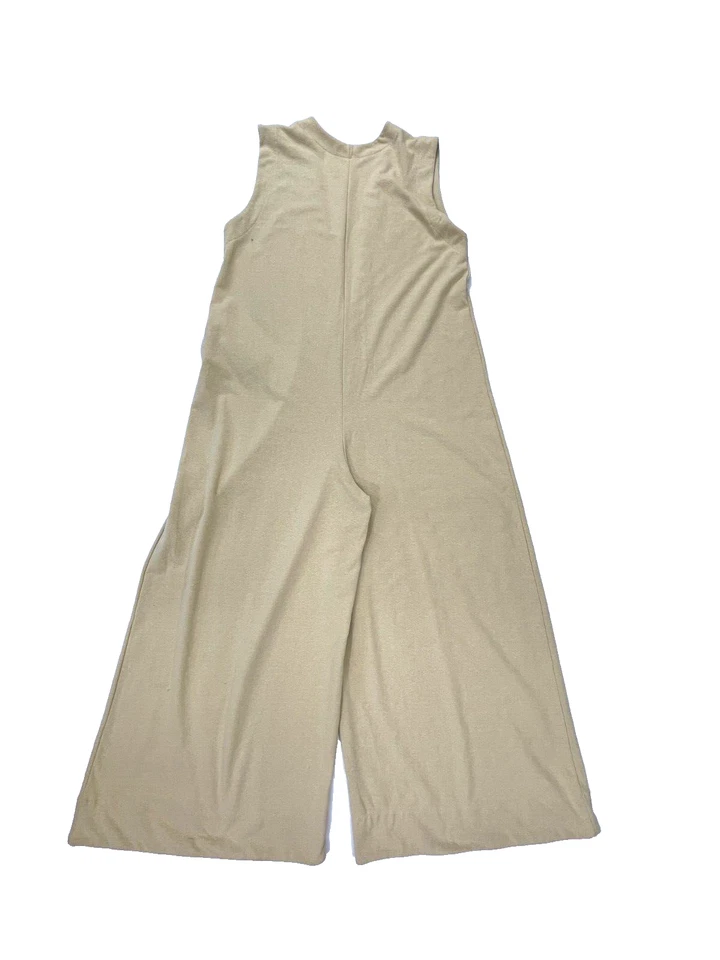 Tuta Osklen beige gamba scollo a V taglia M tuta da donna - Immagine 4 di 4