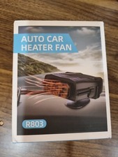 150W 12V Auto Car Heater Fan Black Brand New Not Open Box Model R803