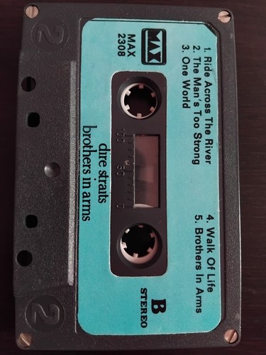Dire Straits Brothers In Arms CASSETTE 1985 Max 2308 - Picture 4 of 5