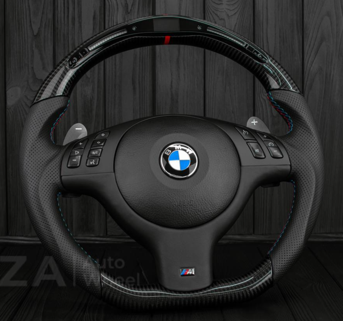 BMW OEM steering wheel Genuine Leather LED Custom E39 M5 E46 M3