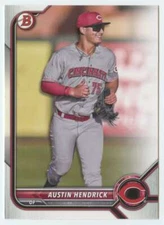 2022 Bowman Prospects #BP-33 Austin Hendrick NM-MT Reds ID:41980