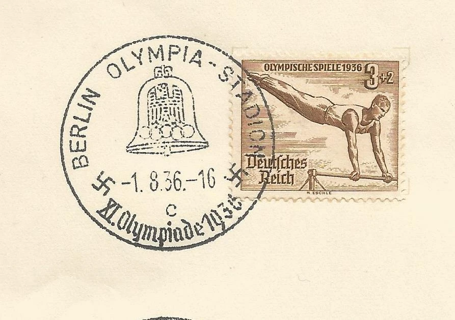  Germany Olympic Souvenir Sheet - Berlin 1936 -  - Image 2 of 2