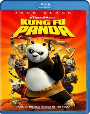 Kung Fu Panda Blu-ray Disc MOVIE 2008 Widescreen KUNGFU JACKIE CHAN JACK BLACK 