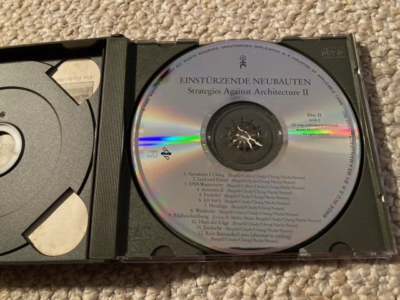 EINSTURZENDE NEUBAUTEN - Strategies Against Architecture II - 2 CD