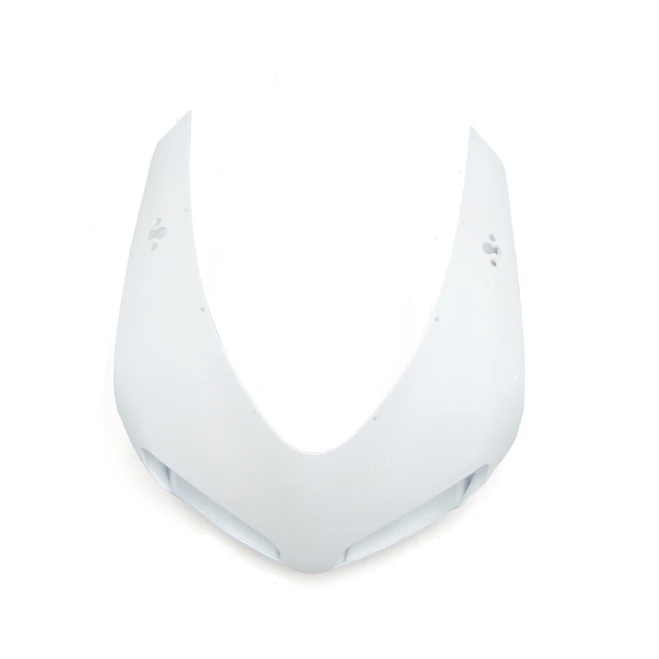 Carenados blancos mate negros para carrocería de inyección Ducati 848 1098 1198 2007-2012 Foto 3 de 4