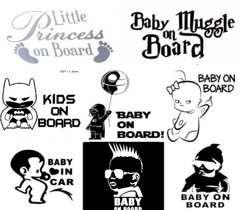 star wars baby on board decal