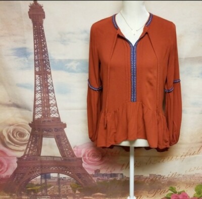 Anthropologie Ro&De Peasant Top