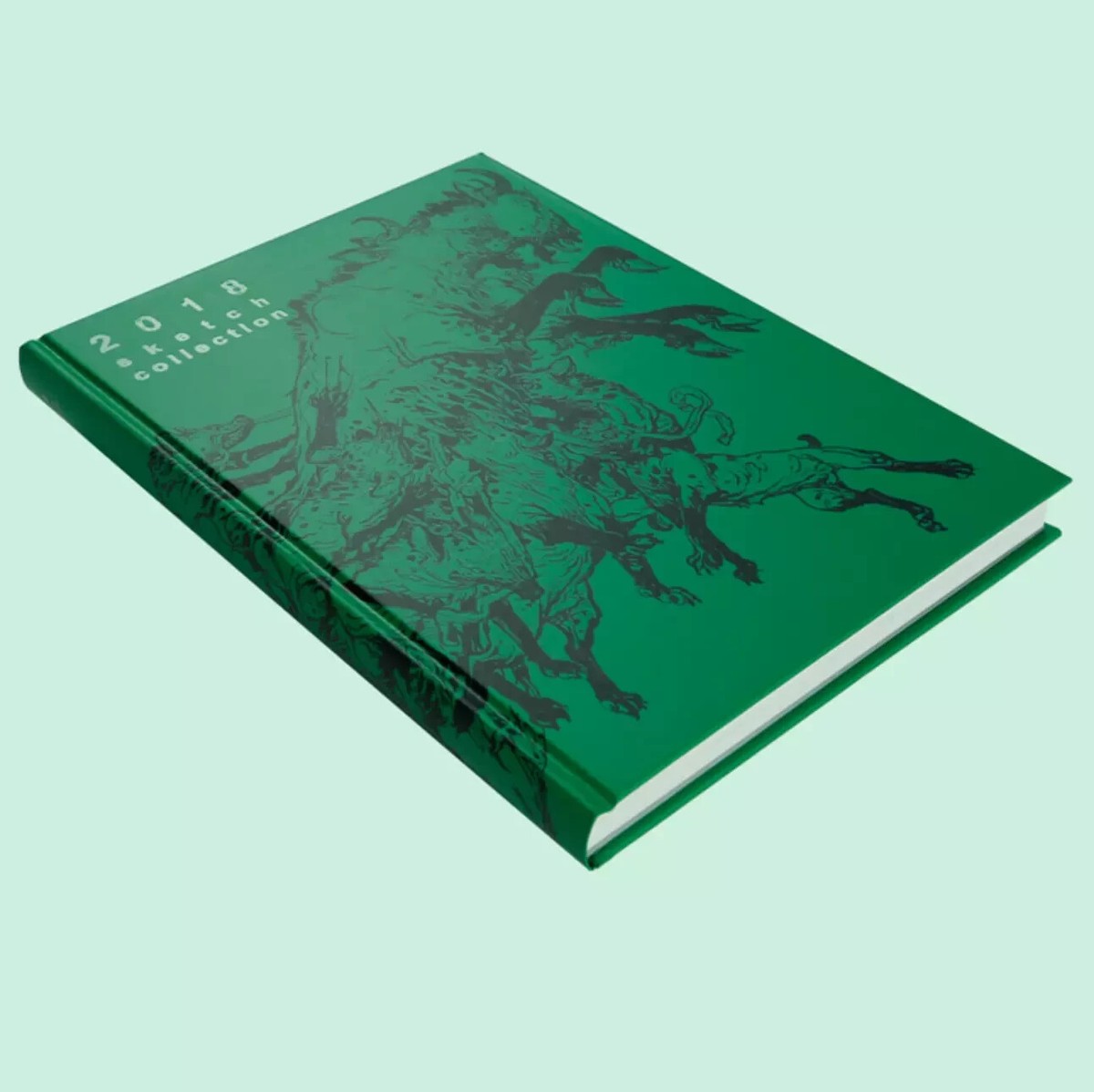 Kim Jung Gi 2018 Sketch Collection Art Book Rare Korean Edition