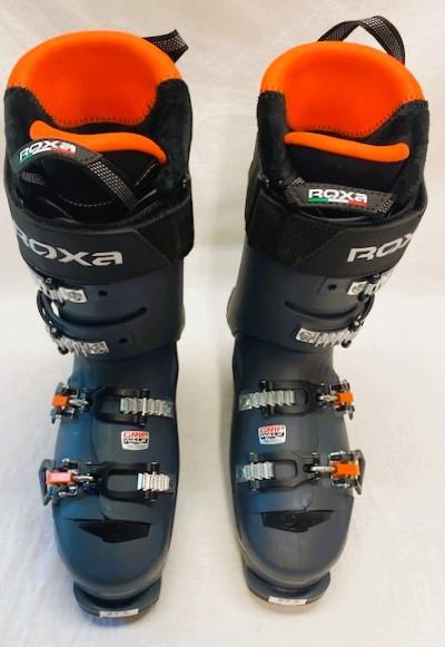 SALOMON Stivali da sci da neve Roxa R Fit Pro 120 da uomo arancione antracite taglia 11 11 5 NUOVI