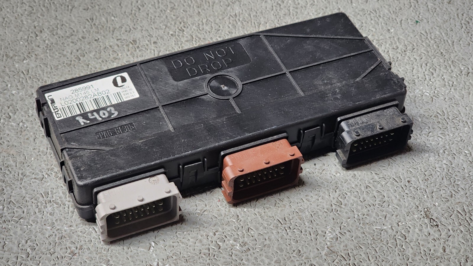 08-19 Maserati GranTurismo S M145 Front Left Side Seat Control Module OEM 285991