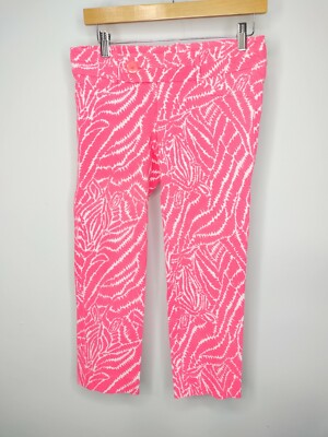Lilly Pulitzer Luxury Capri Pants 2 Pink Style # 49057 | eBay