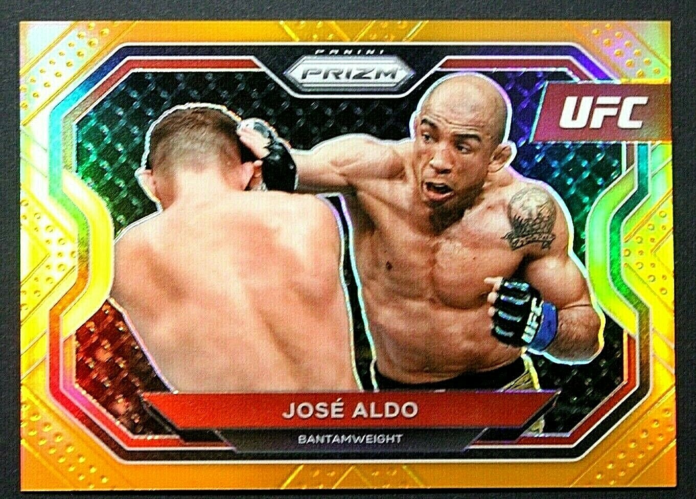 Jose Aldo 2021 Prizm UFC Debut Edition Orange Prizm 34/99 💎🔥💎🔥