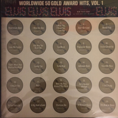 Elvis Presley - Worldwide 50 Gold Award Hits, Vol. 1 / NM / 4xLP, Comp, Mono + B