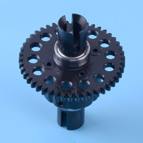 Différentiel Central RC 46 Dents (46T) Pour Voiture 1/8 - Pièce Métallique Noire