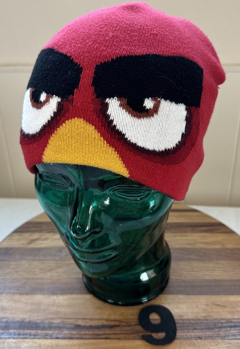 ROVIO ANGRY BIRDS RED KNIT BEANIE, Size 4-8 Yr. VGC. FUN!!!! 9 | eBay