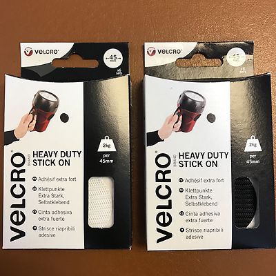 VELCRO® Bastone Autoadesivo Resistente Su Monete Punti 45mm Cerchio - Foto 2
