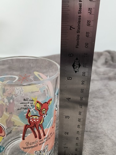 McDonald's x Disney 100th Anniversary Glass Dumbo Tinker Bell Pinocchio Bambi - Picture 10 of 10