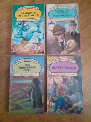 4 Children's Classics Books Paper Back