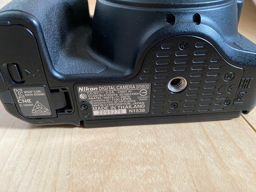 NIKON D5600 24.1 MP DSLR Digital SLR Camera Black Body Only From Japan Used - Picture 4 of 4