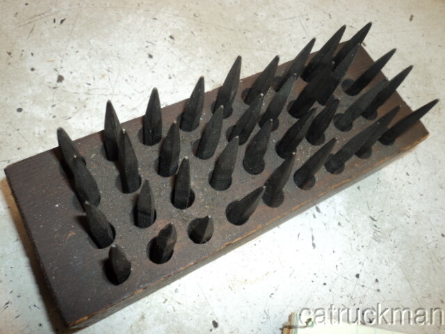 Reverse Image Alpha-Numeric Punch Set 36 pcs. 3/32