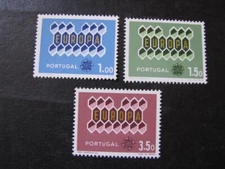 Portugal Stamp Europa Set Scott # 895-897 Never Hinged Unused