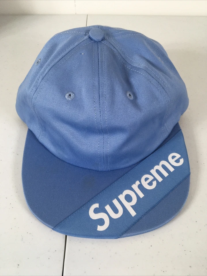 100% AUTÉNTICO - Totalmente Nuevo - AZUL CLARO - ETIQUETA VISERA SUPREMA 6 Paneles Foto 2 de 4