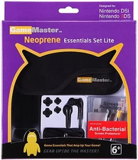 GameMaster Nintendo 3DS DSi Neoprene Essentials Set Lite Game case Headphone Ear