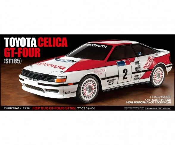 Tamiya 1:10 RC Toyota Celica GT-Four TT-02 #300058718 - Immagine 2 di 4
