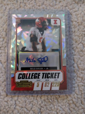 Milo Eifler 3/23 cracked ice auto 2021 contenders draft picks