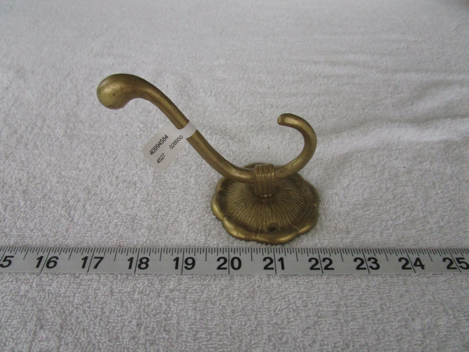 Vintage Brass Coat / Hat Hanger Hooks Antique Wall Brackets eBay