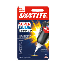 Loctite Power Flex Super Glue Gel Control Liquid Flexible Adhesive - 4g Bottle