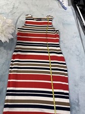 Vince Camuto Women’s Small Sleeveless Striped Dress