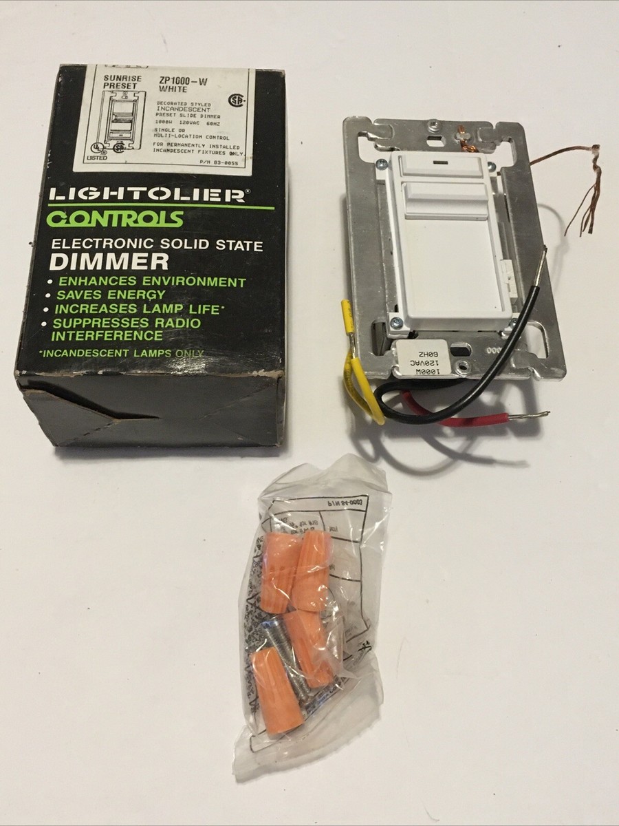 Lightolier Dimmers Controls
