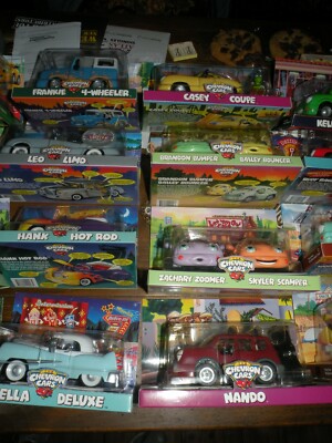 First 35 Chevron Cars all Mint in Boxes Cars #1 - #34 and LE-1
