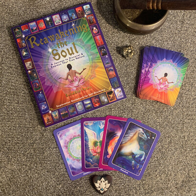 Reawakening the Soul 38 Oracle Cards + Exploration Guidebook by Sundara Fawn