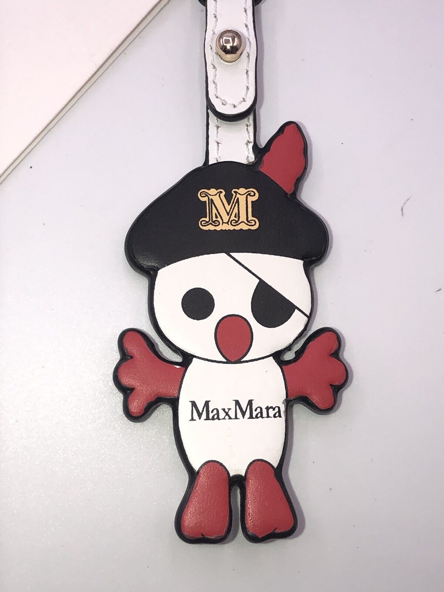 Max Mara White Leather Atelier Key Chain New With Tags | eBay