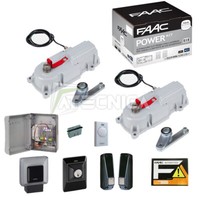 Satz Automatisierung Ante Fliegen Erdung 770 Faac Power Satz 24V 3,5M 500Kg