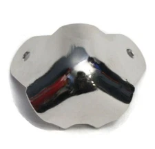 8- 2 Leg Metal Wrap Around Corners, Nickel, Case, Speaker Cabinet, Amp, D.J.