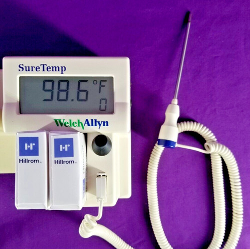 Welch Allyn SureTemp 76751 Thermometer Module with probe 02678–100 MUST CONNECT