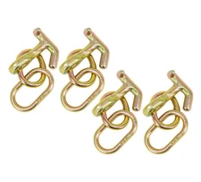 (4 Pack) Mini T-J hook with Oblong Link, 4,700 lbs WLL, G70