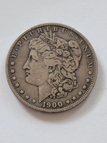 SCARCE DATE  1900-S  Morgan Silver Dollar -  NICE VF++  -  ESTATE SALE FIND